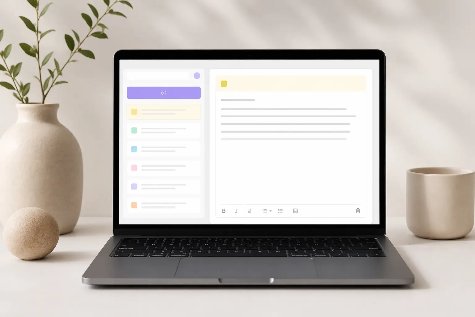 Quick Notes HTML App